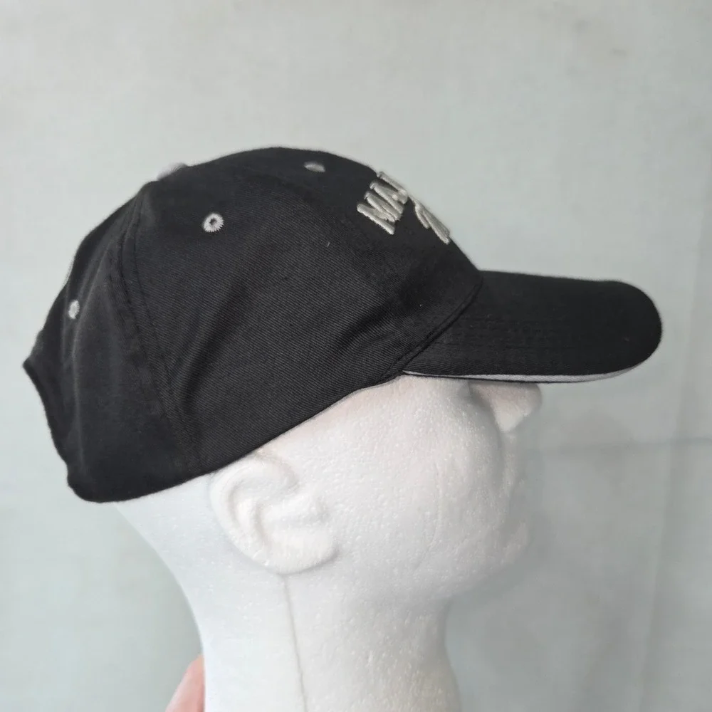 Majestic‎ Mirage Baseball Cap Mens OS Black Punta Cana Embroidered Hat Golf